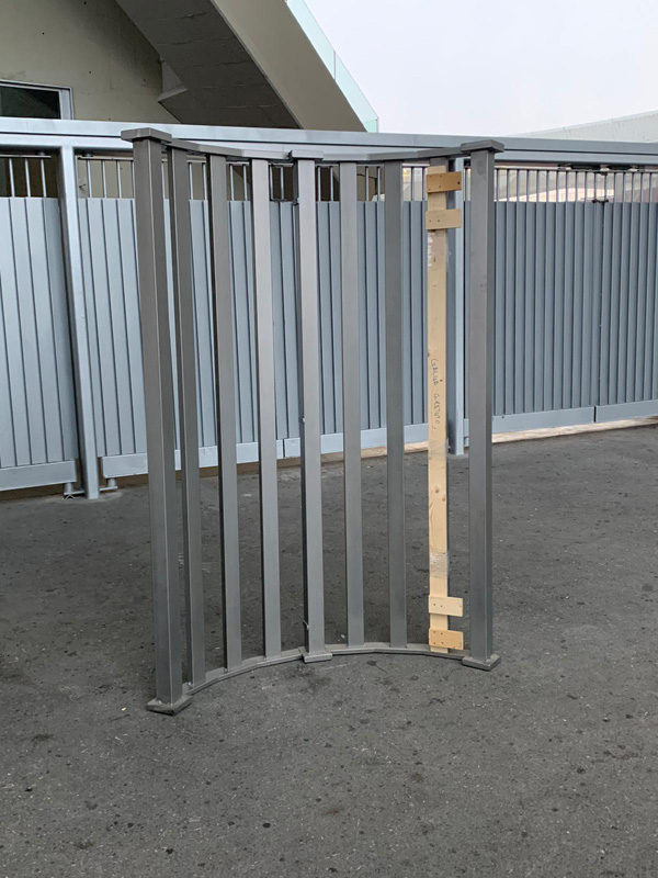 puerta giratoria ficticio metal madera 1u